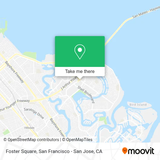 Foster Square map