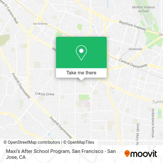 Maxi's After School Program map
