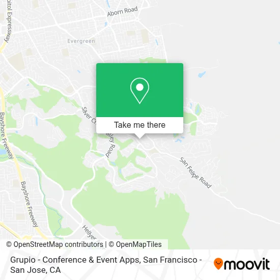 Grupio - Conference & Event Apps map