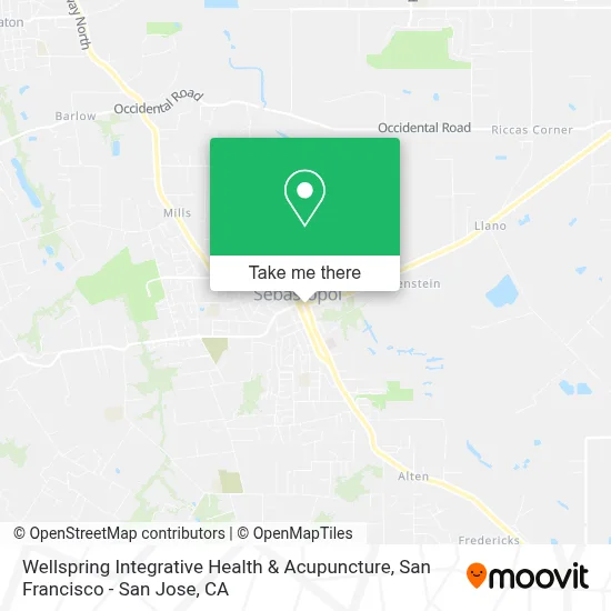 Wellspring Integrative Health & Acupuncture map