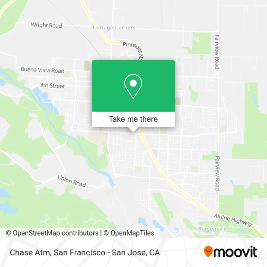 Chase Atm map