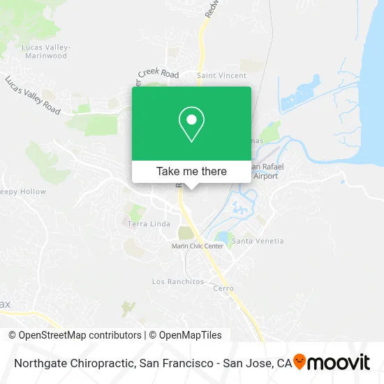 Northgate Chiropractic map