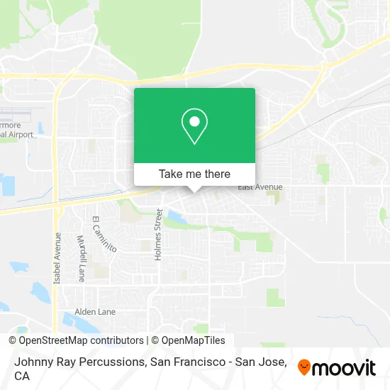 Johnny Ray Percussions map