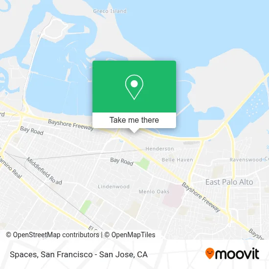 Spaces map