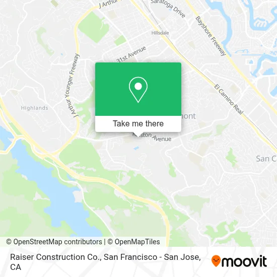 Raiser Construction Co. map