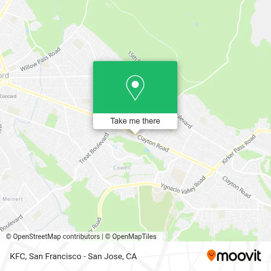 Kfc map