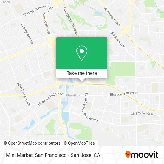 Mini Market map