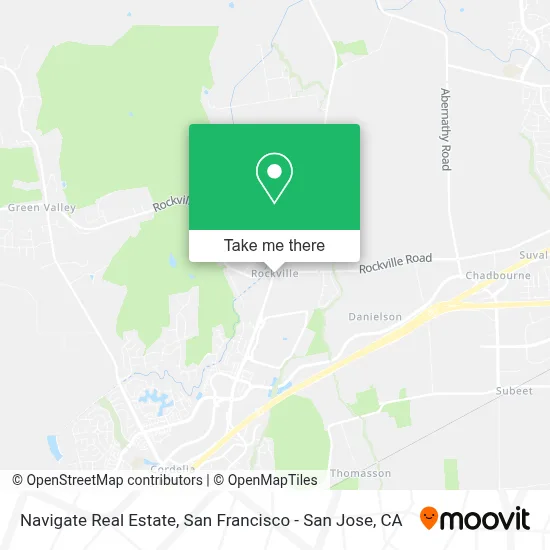 Navigate Real Estate map
