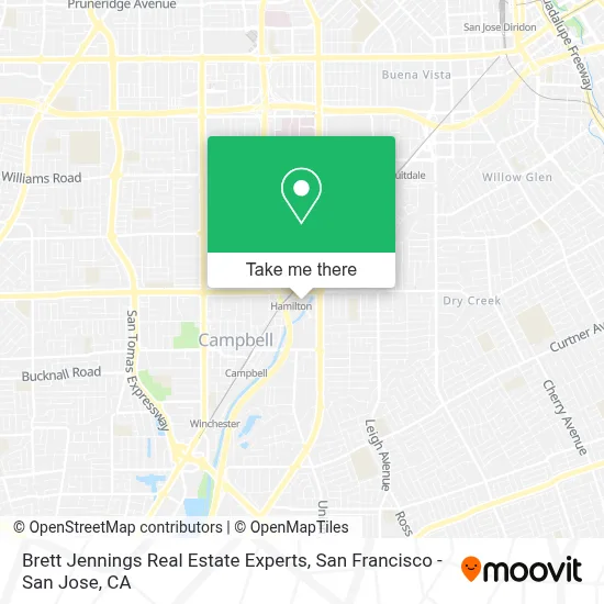 Brett Jennings Real Estate Experts map