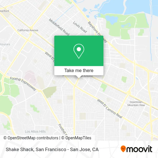 Shake Shack map
