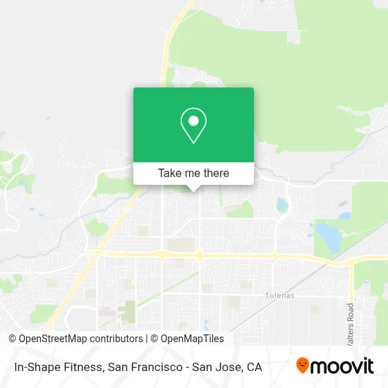 In-Shape Fitness map