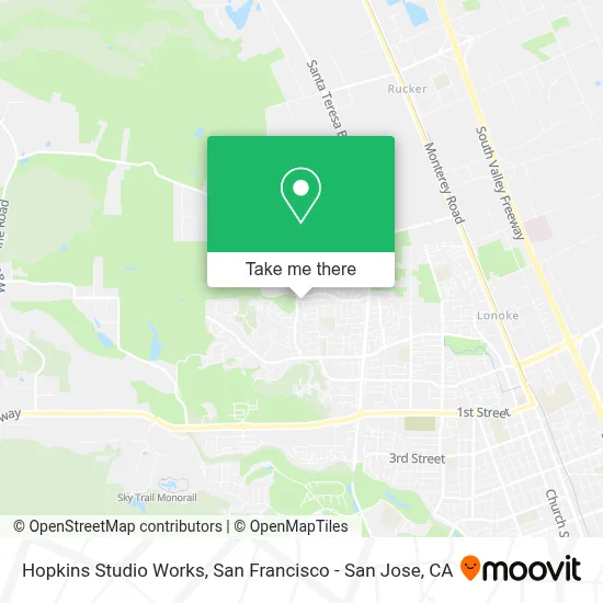 Hopkins Studio Works map