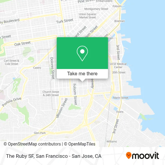 The Ruby SF map