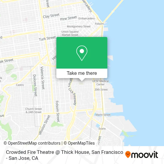 Crowded Fire Theatre @ Thick House map
