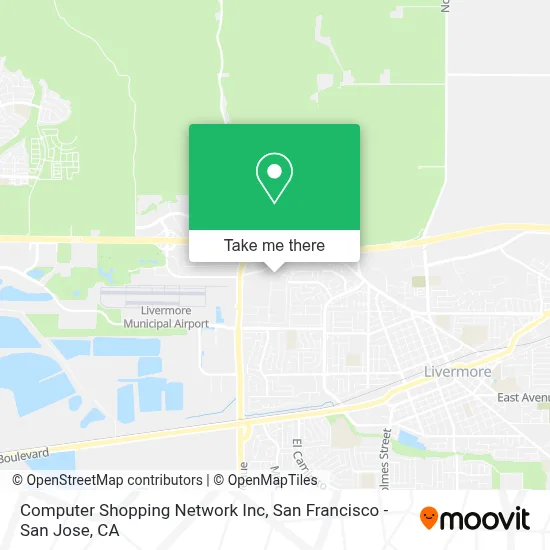Computer Shopping Network Inc map