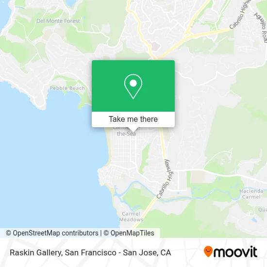 Raskin Gallery map