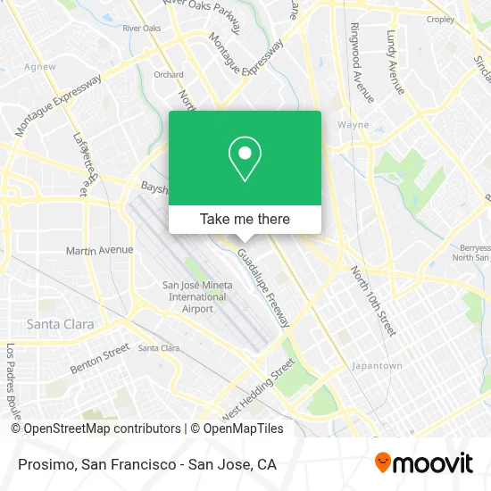 Prosimo map