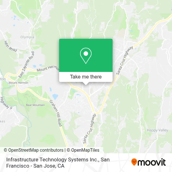 Infrastructure Technology Systems Inc. map