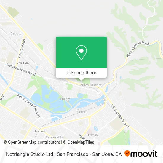 Notriangle Studio Ltd. map