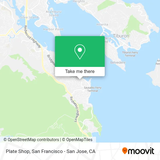 Plate Shop map
