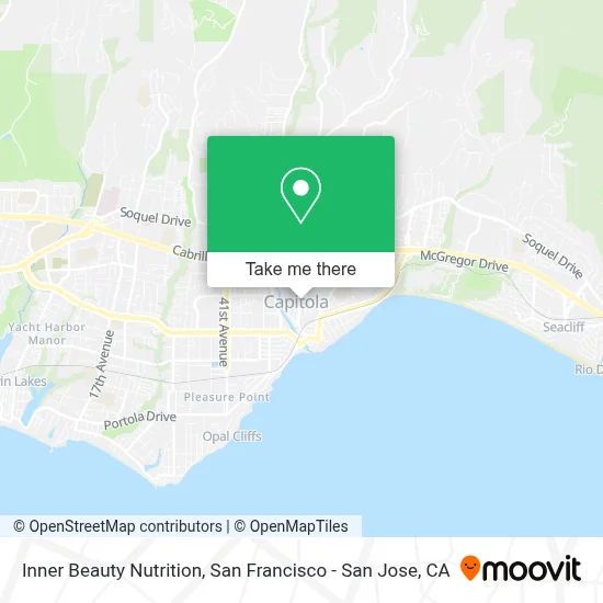 Inner Beauty Nutrition map