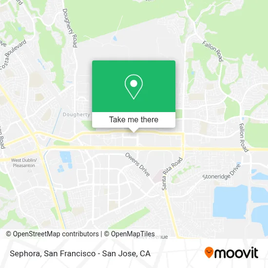 Sephora map