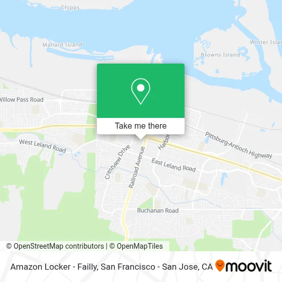 Amazon Locker - Failly map