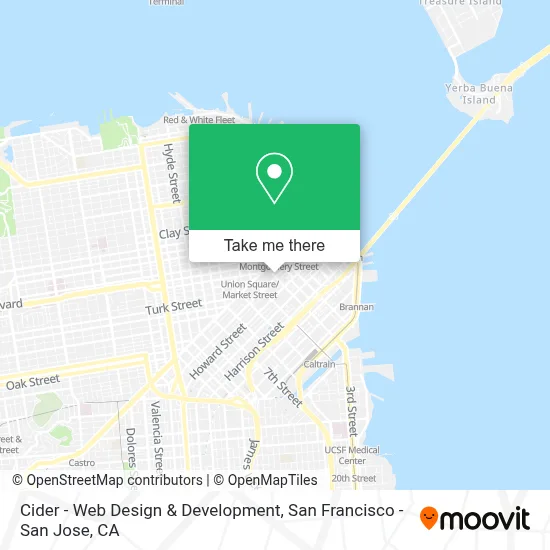 Cider - Web Design & Development map