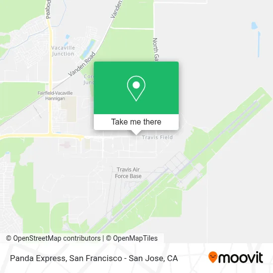 Panda Express map