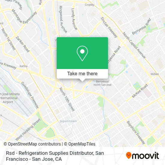 Rsd - Refrigeration Supplies Distributor map