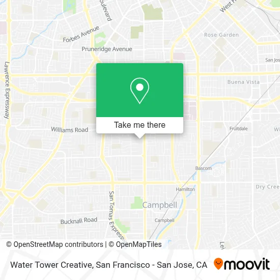 Water Tower Creative map
