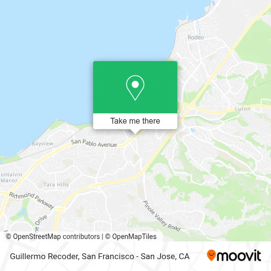 Guillermo Recoder map