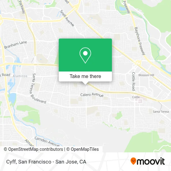 Cyff map