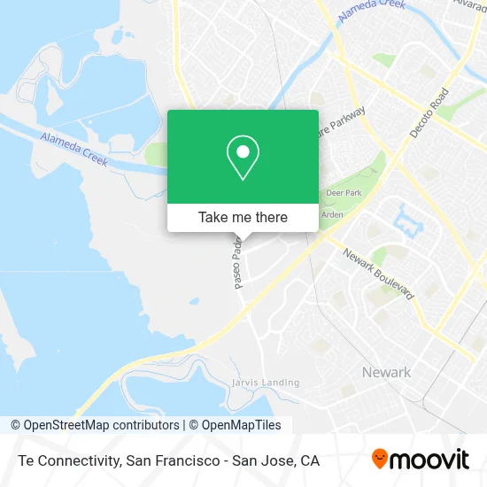 Te Connectivity map