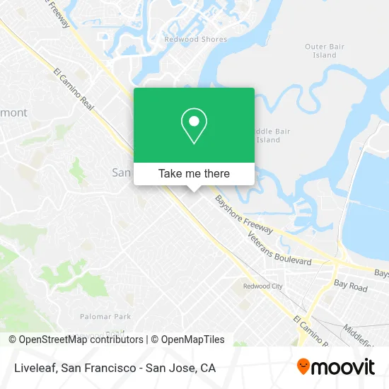 Liveleaf map