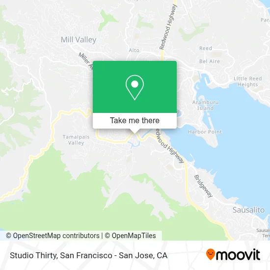 Studio Thirty map