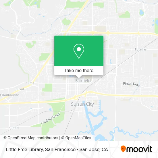 Little Free Library map