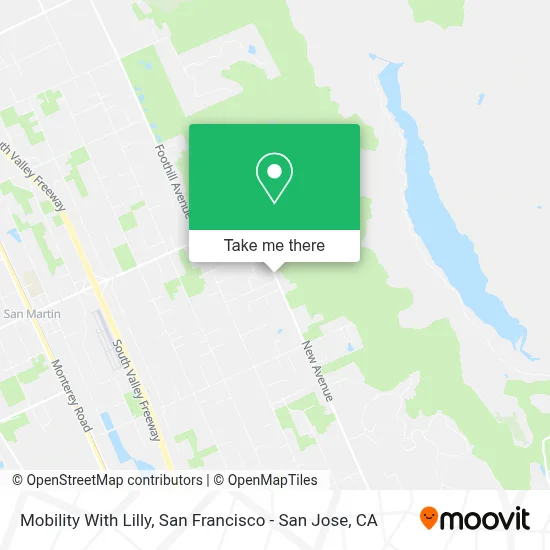 Mobility With Lilly map