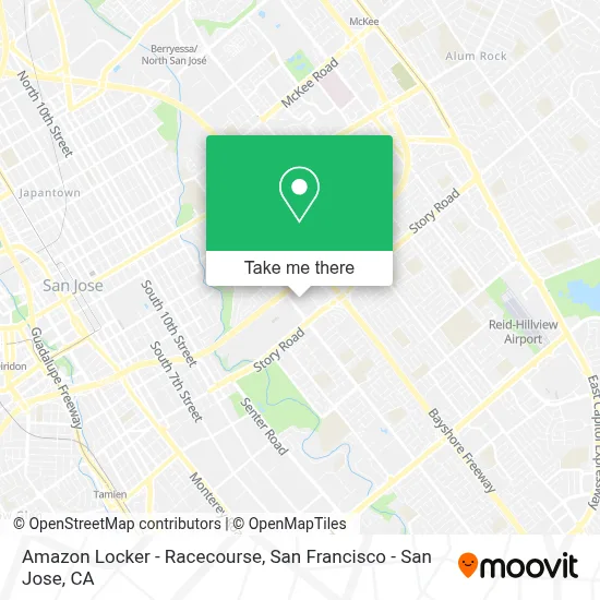 Amazon Locker - Racecourse map