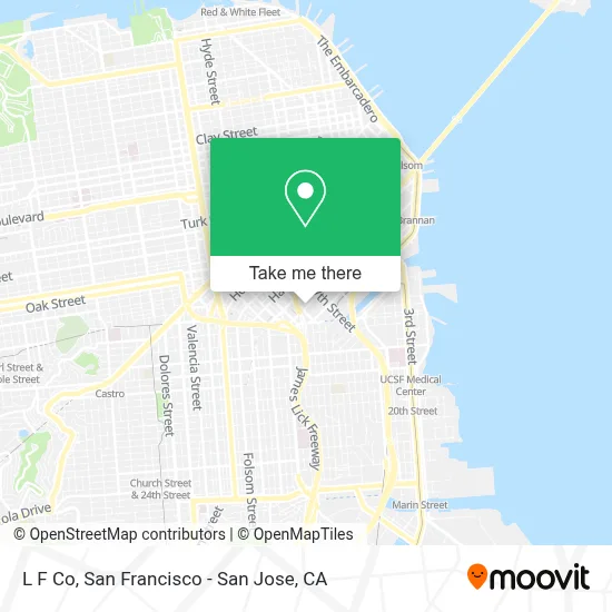 L F Co map