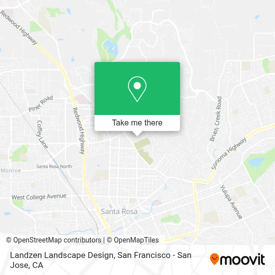 Landzen Landscape Design map