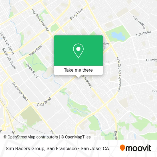 Sim Racers Group map