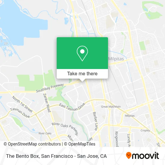 The Bento Box map