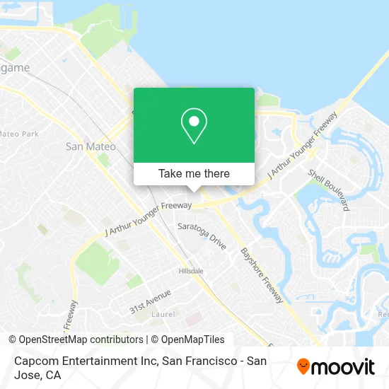 Capcom Entertainment Inc map