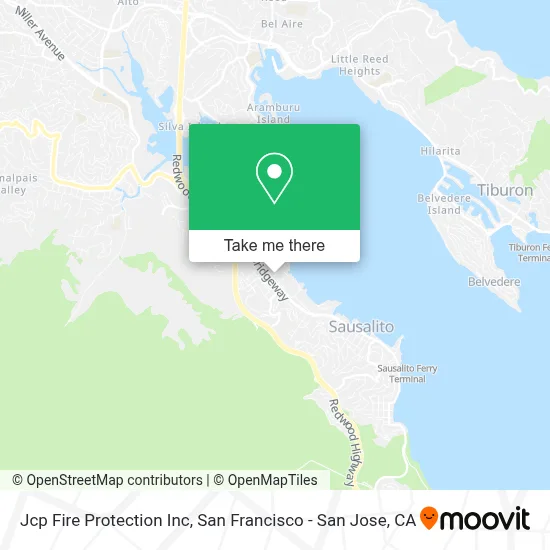 Jcp Fire Protection Inc map