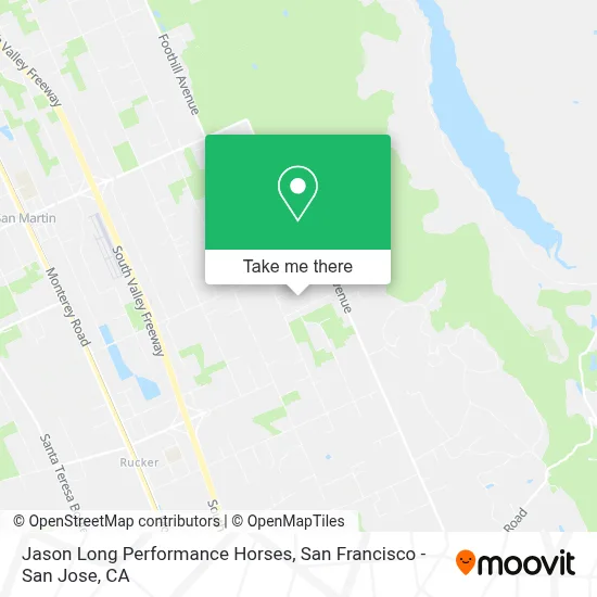 Jason Long Performance Horses map