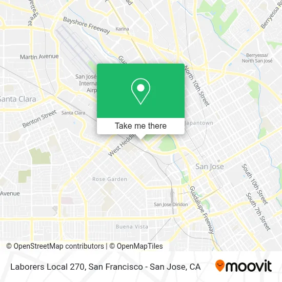 Laborers Local 270 map