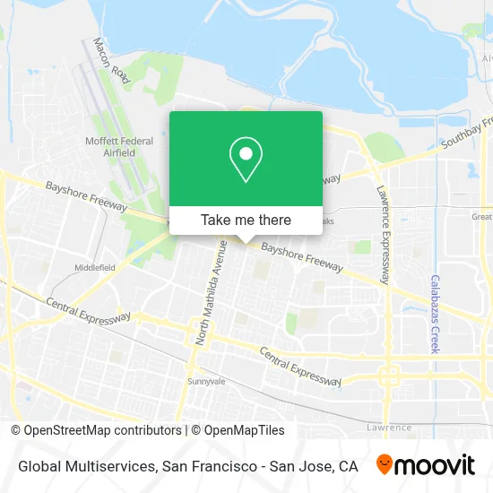 Global Multiservices map
