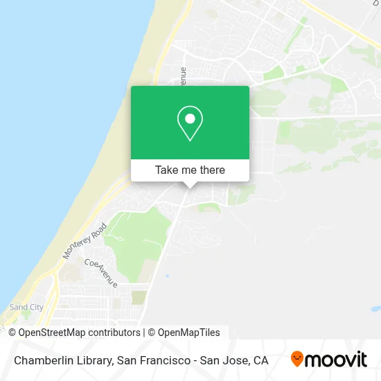 Chamberlin Library map