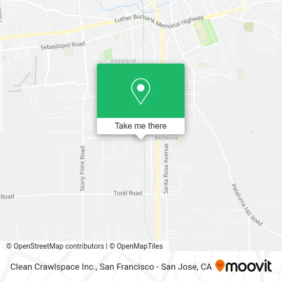 Clean Crawlspace Inc. map